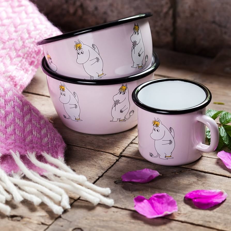 Amazon.co.jp: ムーミンホーローマグカップ フローレン （2.5cl